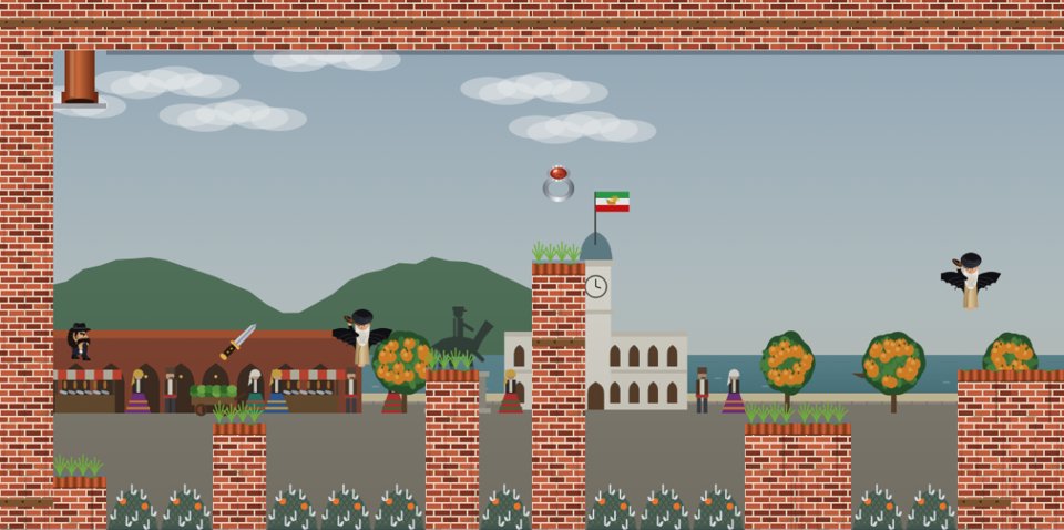 Davood Khatar, level 7: Rasht, the Shahrdari square and the bazaar